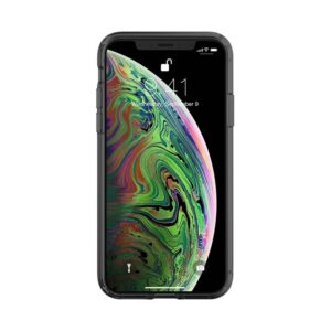Just Mobile Tenc Air dėklas skirtas Apple iPhone Xs / X Crystal Black - Image 2