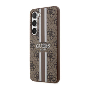 Guess 4G Printed Stripe - dėklas skirtas Samsung Galaxy S23 Brown - Image 2
