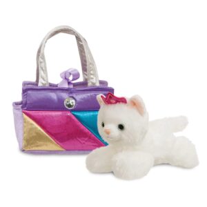 Fancy Pals – Plush Toy Princess Kitty with Pink Crown in Rainbow Bag 20 cm Eco-Friendly - Image 2