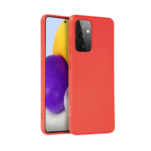 Crong Color Cover - dėklas skirtas Samsung Galaxy A72 Red - Image 1