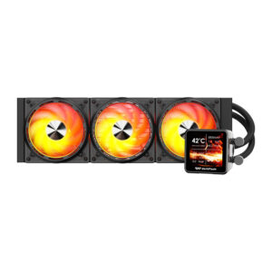 Water cooling for the processor DE360 juodos spalvos - Image 3