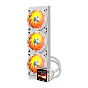 Water cooling for the processor DE360 baltos spalvos - Image 2