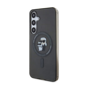 Karl Lagerfeld IML Karl & Choupette Glitter MagSafe - Samsung Galaxy S24+ Case black - Image 2