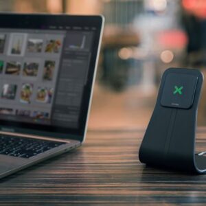 XVIDA Fast Charging Desk Stand - Inductive įkroviklis for Samsung Quick Charge 2.0 juodos spalvos - Image 5