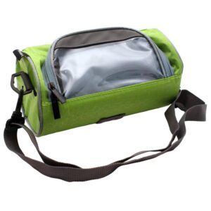Dunlop - Handlebar bag / bicycle pannier with smartphone pocket (green) - Image 6