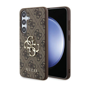 Guess 4G Big Metal Logo - Case Samsung Galaxy A55 5G brown