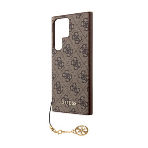 Guess 4G Charms Collection - Samsung Galaxy S24 Ultra case brown - Image 6