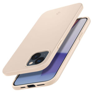 Spigen Thin Fit - dėklas skirtas Apple iPhone 15 Plus / Apple iPhone 14 Plus Beige - Image 5
