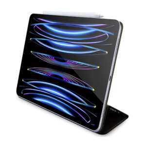Guess 4G Stripe Allover - dėklas skirtas Apple iPad Pro 12.9" 2022-2020 Black - Image 5