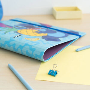 Disney Stitch - A4 binder from the Tropical collection (2 rings, elastic band) - Image 5