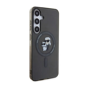 Karl Lagerfeld IML Karl & Choupette Glitter MagSafe - Samsung Galaxy S24+ Case black - Image 4
