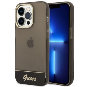 Guess Translucent - dėklas skirtas Apple iPhone 14 Pro Max Black - Image 1