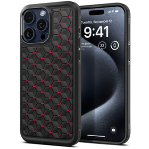 Spigen Cryo Armor - dėklas skirtas Apple iPhone 15 Pro Max Cryo Red