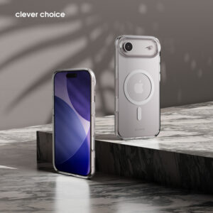 Crong Clear MAG Cover - dėklas MagSafe Apple iPhone Air transparent - Image 4