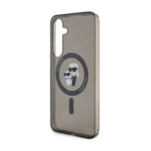 Karl Lagerfeld IML Karl & Choupette Glitter MagSafe - Samsung Galaxy S24+ Case black - Image 6