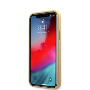 Guess Iridescent Love - dėklas skirtas Apple iPhone 12 mini Gold - Image 5