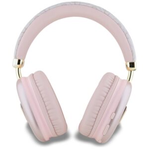 Guess 4G Triangle Logo - Wireless Over-Ear Headphones Bluetooth V5.3 pink - Image 3