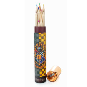 Harry Potter - Pencil crayon set in tube of 12 with sharpener (Hogwarts) - Image 2