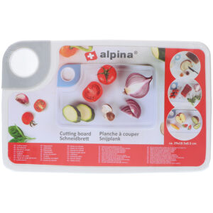 Alpina - Cutting board made of durable plastic (grey) - Image 2
