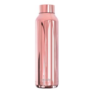 Quokka Solid - 630 ml stainless steel thermo bottle (Sleek Rose Gold) - Image 1