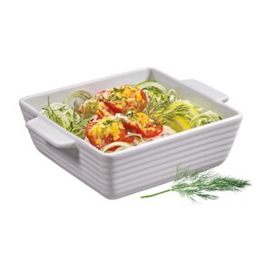 Küchenprofi Burgundy – Porcelain roaster / square baking dish 15×15×5 cm - Image 2