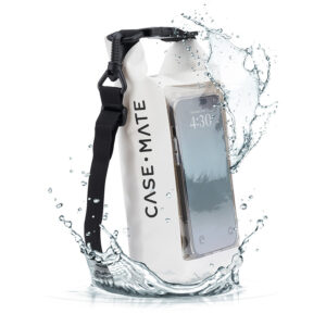 Case-Mate Waterproof Mini Phone Bucket Dry Bag - Waterproof bag with phone pocket up to 7 Sand Dollar - Image 1