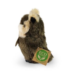Rappa - Plush Realistic Toy Owl 13 cm Eco-Friendly - Image 3