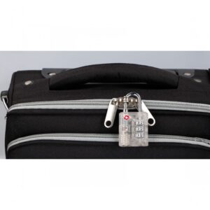Dunlop - TSA combination lock for suitcase / luggage (White) - Image 4