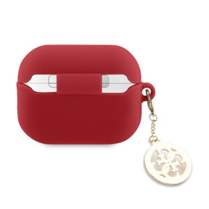 Guess 3D Rubber 4G Diamond Charm - AirPods Pro 2 Case (Red) - Image 2
