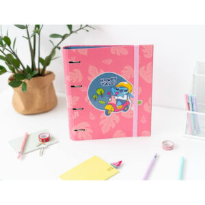 Disney Stitch - A4 Binder (4 Rings, Elastic Band) - Image 3