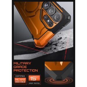 SupCase UB GRIP MAG MagSafe Samsung Galaxy S26 Ultra dėklas Coral - Image 5