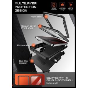 SupCase Unicorn Beetle Pro MAG MagSafe 2-set Samsung Galaxy S26 Ultra dėklas juodos spalvos - Image 5