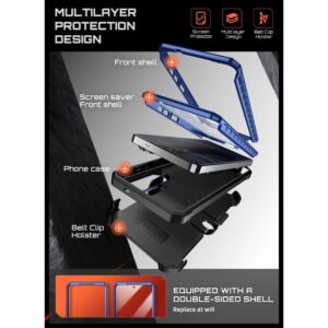 SupCase Unicorn Beetle Pro MAG MagSafe 2-set Samsung Galaxy S26 Ultra dėklas Cobalt - Image 5