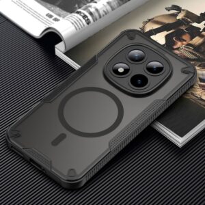 Tech-Protect Rugged Shield MagSafe Xiaomi Poco M8 Pro / Redmi Note 15 Pro+ Plus 5G dėklas matinės juodos spalvos - Image 5