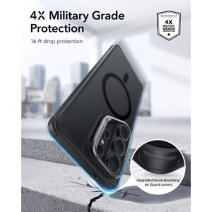 ESR Classic Hybrid KickStand MagSafe Samsung Galaxy S26 Ultra Frosted juodos spalvos - Image 5