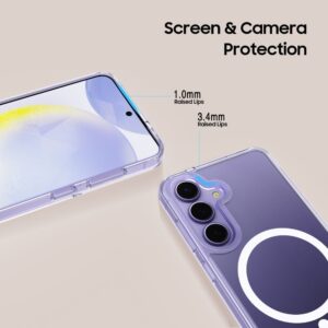 Tech-Protect FlexAir Hybrid MagSafe dėklas Samsung Galaxy A57 5G skaidrus - Image 5