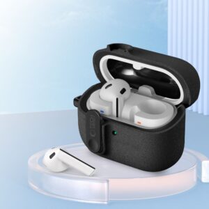 Tech-Protect Slim Hook dėklas ausinėms Samsung Galaxy Buds 3 / 3 FE / 3 Pro juodos spalvos - Image 5