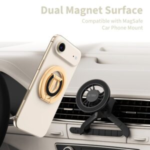 Tech-Protect mmR400 Lamano Magnetic MagSafe žiedas telefonui aukso spalvos - Image 5