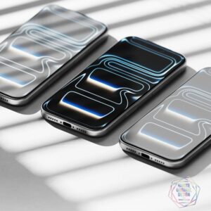 Apsauginis stiklas Ringke Easy Slide ANTI REFLECTIVE Apple iPhone 17 Pro Max juodos spalvos - Image 5