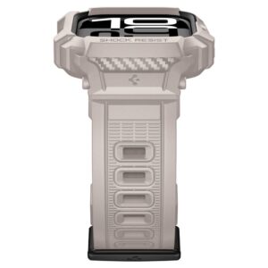 Spigen Rugged Armor ”Pro” V2 Apple Watch 10 / 11 (46 mm) Dune Beige - Image 5