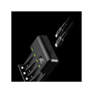 Charger Green Cell GC VitalCharger + 4x Batteries AA 2000mAh Ni-MH - Image 3