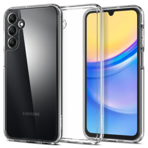 Spigen Ultra Hybrid - dėklas skirtas Samsung Galaxy A15 4G/5G Transparent