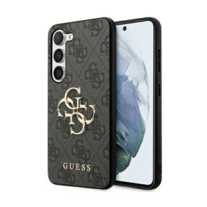 Guess 4G Big Metal Logo - dėklas skirtas samsung Galaxy A55 5G black - Image 1