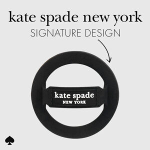 Kate Spade New York Magnetic Loop Grip - MagSafe Finger Holder Black - Image 6