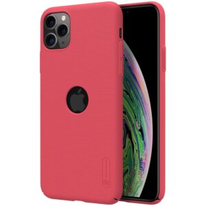 Nillkin Super Frosted Shield - dėklas skirtas Apple Apple iPhone 11 Pro Max z wycięciem na logo Bright Red - Image 1