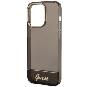 Guess Translucent - dėklas skirtas Apple iPhone 14 Pro Max Black - Image 6