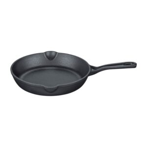 Küchenprofi Provence – Cast iron frying pan with spout, diameter 20 cm (black)