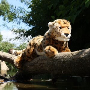Rappa - Plush Realistic Toy Lying Cheetah 48 cm Eco-Friendly - Image 5