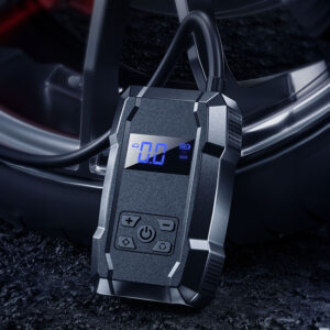 WEKOME Pi801 - Portable electric car pump + Power Bank 2000 mAh (Black) - Image 4