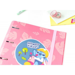 Disney Stitch - A4 Binder (4 Rings, Elastic Band) - Image 4